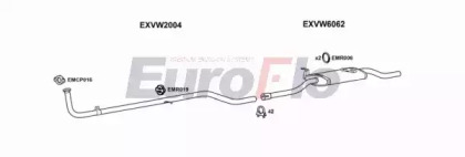 Система выпуска ОГ EuroFlo VWPOL10 1001A